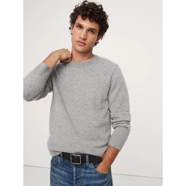 セーター ニット Alta カシミヤ クルーネックセーター メンズ