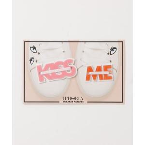 シューケア レディース IPHORIA/アイフォリア スニーカーアクセサリー Sneaker Patch Set Kiss Me｜zozo