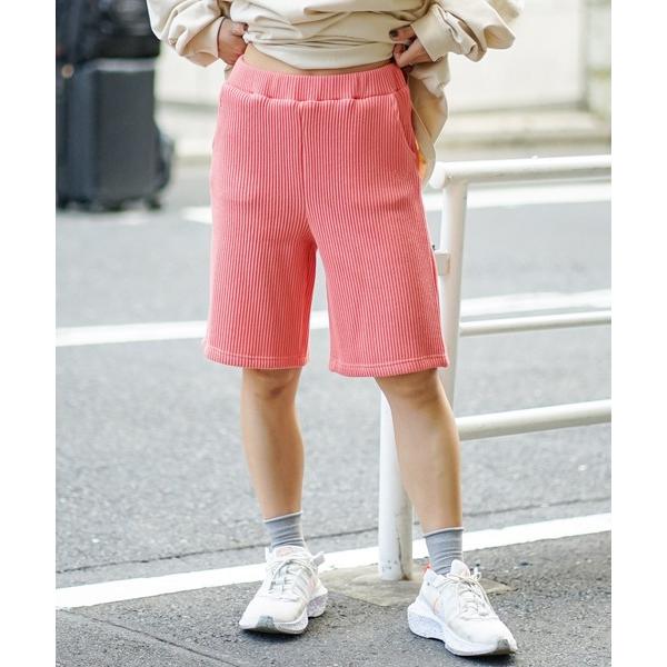 パンツ WALK SHORTS/ROIAL(ロイアル）スタンダードシルエットサマーリブニットショート...