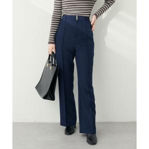 パンツ osonoハイウエスト美フレアパンツ レディース