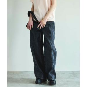 MAISON SPECIAL（メゾンスペシャル） デニムパンツ 36 ブラウン