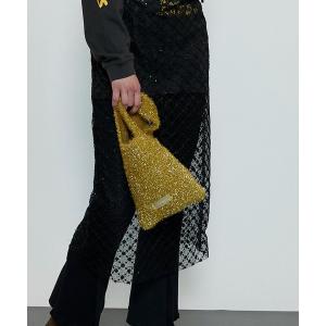 レディース エコバッグ バッグ Lame Knit Mini Bag/ラメニットミニバッグ「MAISON SPECIAL/メゾンスペシャル」