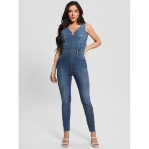 レディース オールインワン Eco Ester Denim Jumpsuit｜zozo