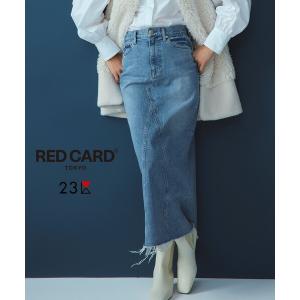 レディース スカート デニム 「RED CARD TOKYO×23区」デニム Iライン スカート｜zozo