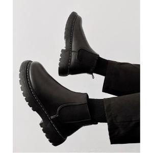 ブーツ メンズ 「OKUOKU　0909」厚底 / チェルシーブーツ oku-shoes-629076880491-42 MC｜zozo