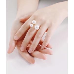 Ritomo De Ricco 指輪 リング サイズフリー 天然淡水バロックパール