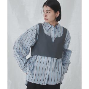 ベスト ジレ 「WEB限定/別注」ポリツイルビスチェ レディース
