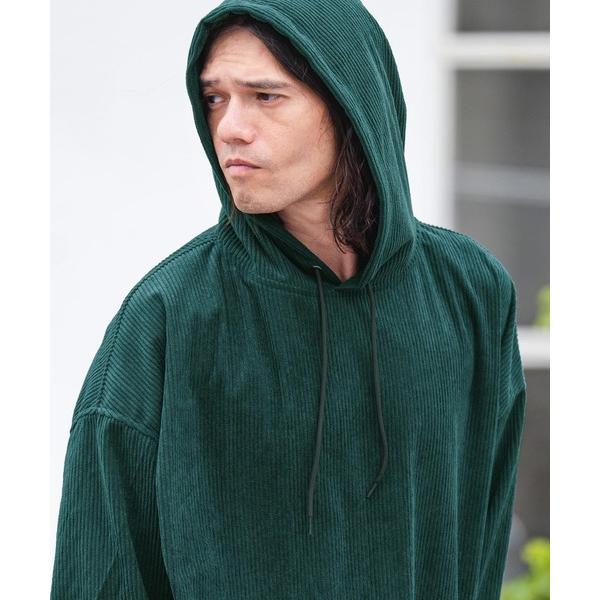 パーカー mpa3229- 太畝コーデュロイパーカー メンズ レディース