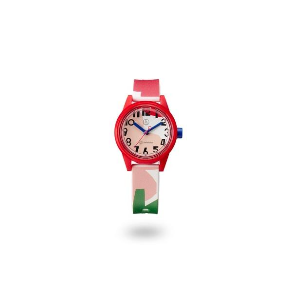 腕時計 Q＆Q SmileSolar / テキスタイルデザイナー「鈴木マサル」コラボモデル メンズ ...