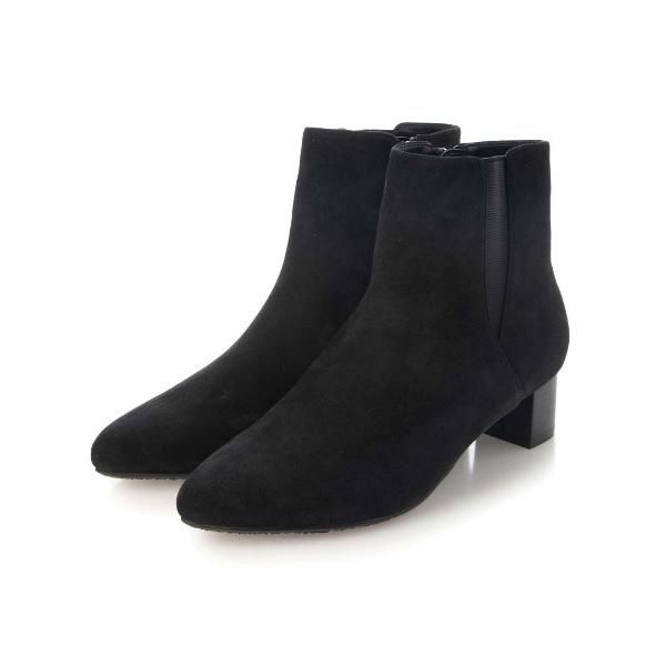 ブーツ ポインテッドサイドゴアショートブーツ レディース