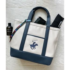 トートバッグ バッグ レディース BEVERLY HILLS POLO CLUB /スタンダードPUレザートートバッグL / BH2008N｜zozo