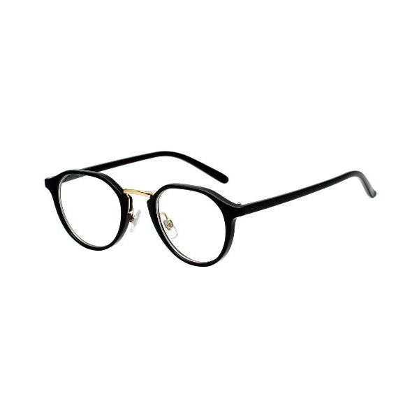 サングラス 「NOEYEDIA」ボストンクリアレンズサングラス 眼鏡 NE-437 レディース メン...