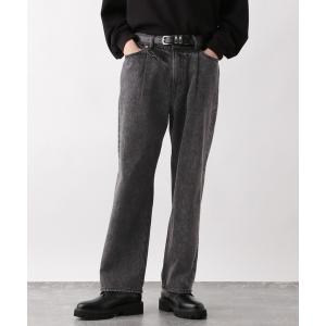 パンツ デニム ジーンズ メンズ Loose Fit Vintage Tuck Denim Pants/ルーズフィットヴィンテージタックデニムパンツ｜ZOZOTOWN Yahoo!店