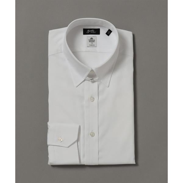 シャツ 卒業式 Brilla per il gusto / ピンオックスフォード タブカラーシャツ ...