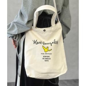 ショルダーバッグ MARK GONZALES ART WORK/マークゴンザレス　「Web限定」キャンバスA4 2WAYショルダーバッグ