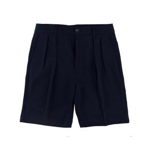 ハーフパンツ パンツ 短パン MENS ポリエステルダイドオックスフォード ハーフパンツ メンズ