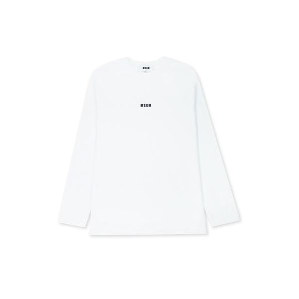 tシャツ ミニロゴ ロングスリーブ Tシャツ「Basic Color」 レディース