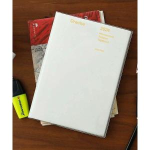 手帳 手帳 2024 ハイタイド 2024年 (2023年10月始まり) パピヨン (B6 ブロック ウィークリー) 週間 スケジュール帳 ダイアリー