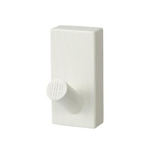 インテリア 壁に付けられる家具フック オーク材 ライトグレー