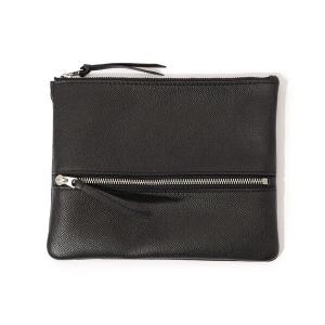 ポーチ 「別注」BROOKLYN MUSEUM シュリンクレザー ポーチ メンズ