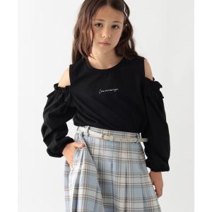 tシャツ ヘビロッTEE／肩あき長袖/966391 キッズ 子供服 女の子
