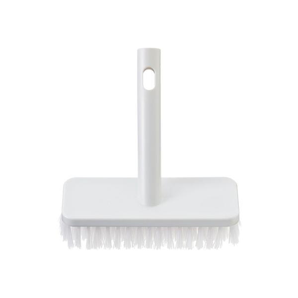 掃除 掃除用品システム　デッキブラシ　約幅１８×奥行７×高さ１７ｃｍ