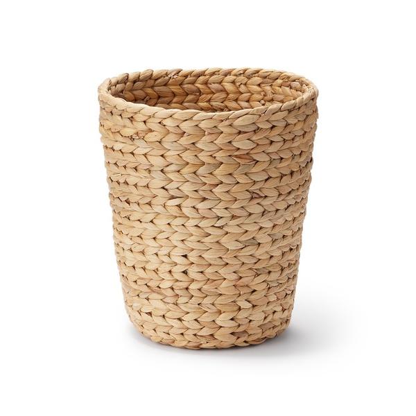 収納 ウォーターヒヤシンス　ラウンド　バスケット　深　　約直径２６×高さ３０ｃｍ