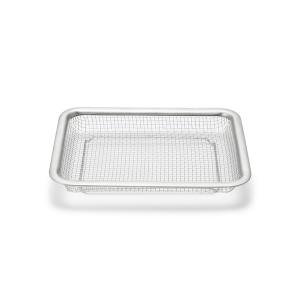 SHIN-ETSUステンレス製メッシュトレーセット 無印良品（MUJI） キッチン ステンレスメッシュトレー・大 約幅27