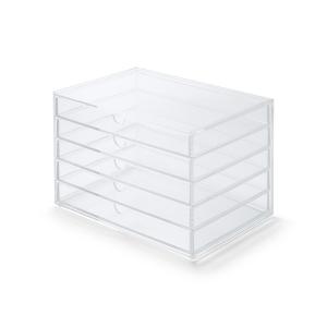 無印良品（MUJI） 収納 アクリルコレクションスタンド引き扉付き・大