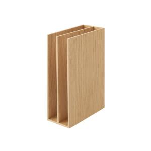 収納 木製収納スタンド・Ａ５サイズ　約幅８．４×奥行１７×高さ２５．２ｃｍ