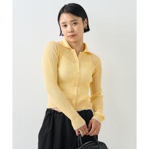 NOTRE emor（ノートルエモア） カーディガン plume nuance short