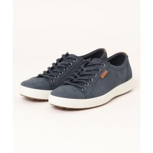 ecco エコー ECCO メンズ 本革 スニーカー ソフト 7 （MARINE/LION