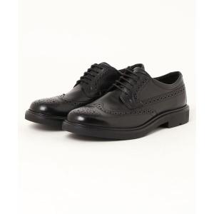 ☆美品☆【エコー】レザースリッポン (43) メトロポール　ロンドン　茶 ecco スリッポン エコー メンズ 本革 ビジネスフォーマル