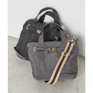 ショルダーバッグ バッグ 「WEB限定」 ライン テープ ショルダー 付 バッグ レディース