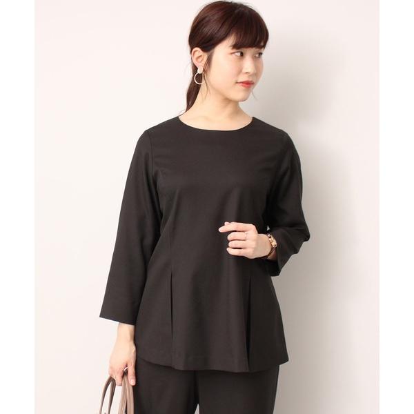 ブラウス シャツ 「L〜5L 大きいサイズ」エステル ツイル フロント タック ブラウス レディース