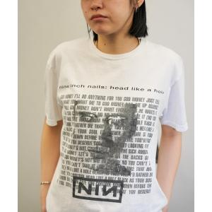 tシャツ THRIFTY LOOK / スリフティールック THRIFTY ”NINE INCH NAILS” TEE ナイン・インチ・ネイルズ バン
