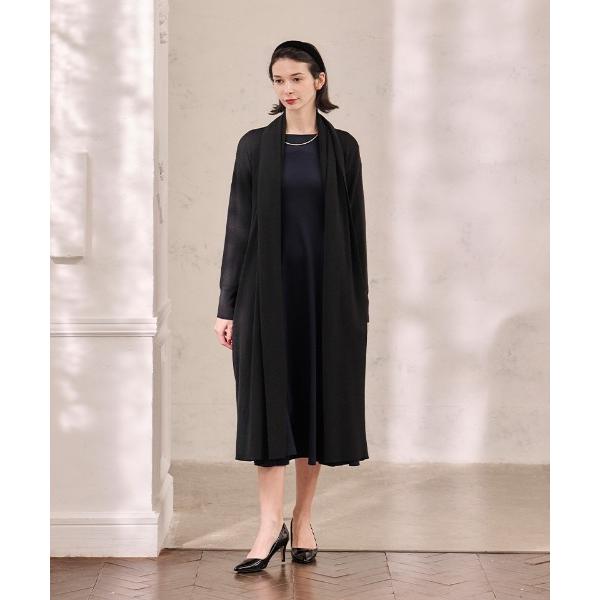 カーディガン ショールカラーニットコーディガン レディース