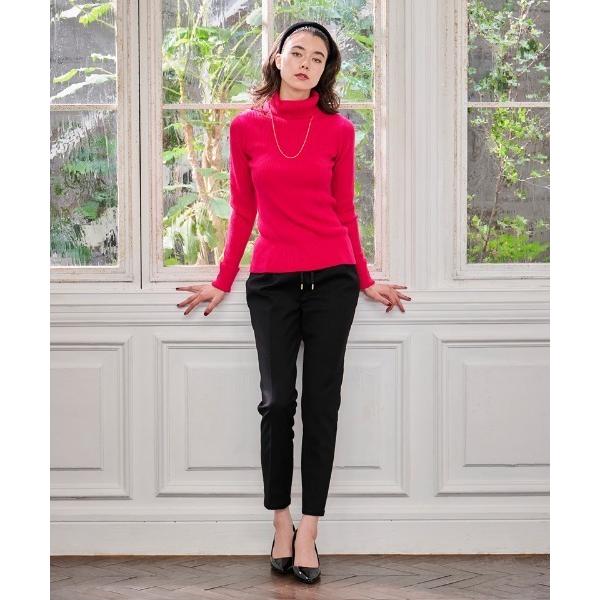 パンツ ボンディングリラックスパンツ レディース