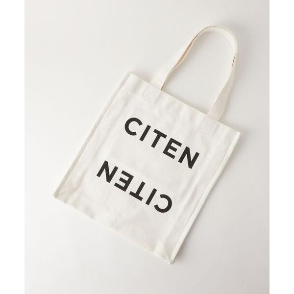 トートバッグ 「CITEN」ロゴ ステートメント プリントバッグ レディース