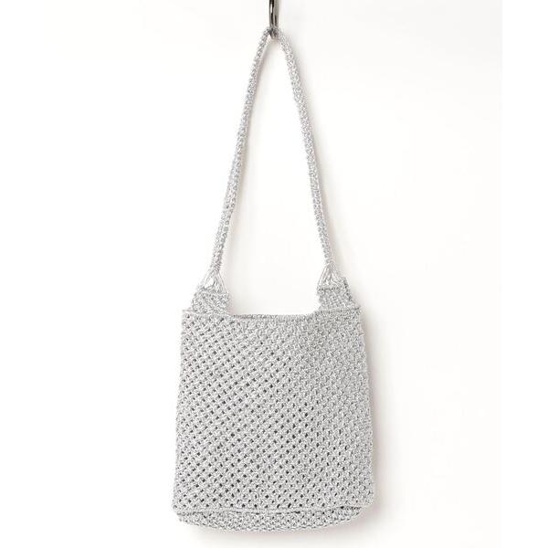 トートバッグ 「Swaraj/スワラージ」マクラメMetaric トート レディース メンズ