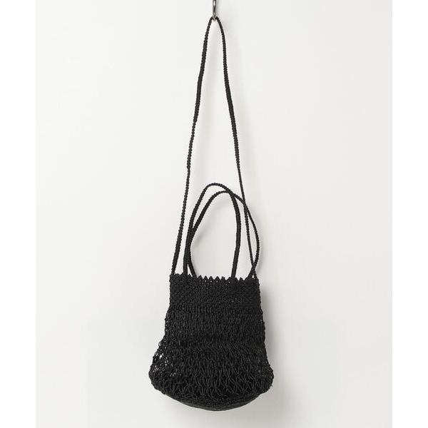 ショルダーバッグ バッグ 「Swaraj/スワラージ」マクラメMetaric 2wayバッグ レディ...