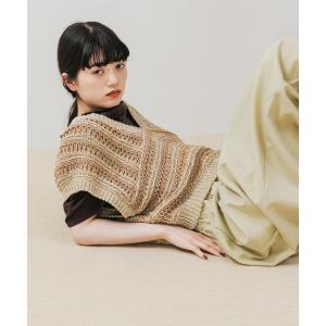 レディース ベスト MIX KNIT BUSTIER｜zozo