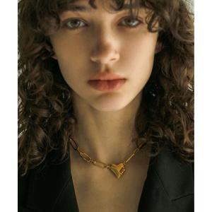 チョーカー LAPUIS(ラピュイ)Coil Heartチョーカー レディース