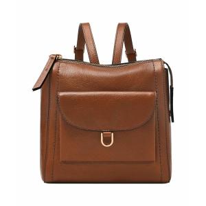 デイバック リュック フォッシル リュックサック レディース レザー ブラウン 7.9インチのiPad収納可 ZB1921200 レディース