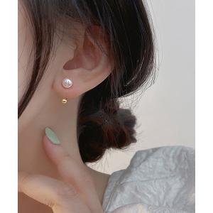 Chico（チコ） ピアス リボンパールピアス レディース : ZOZOTOWN