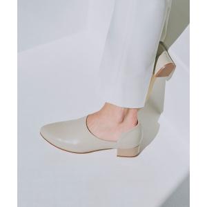 パンプス レザーシューティ