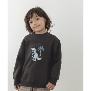 トレーナー プリント クルーネック シンプル ト...の商品画像