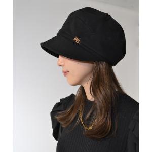 帽子 キャスケット 小顔効果抜群！つば広キャスケット レディース