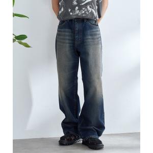 パンツ デニム ジーンズ メンズ XV ワイドストレート デニムパンツ ジーンズの商品画像