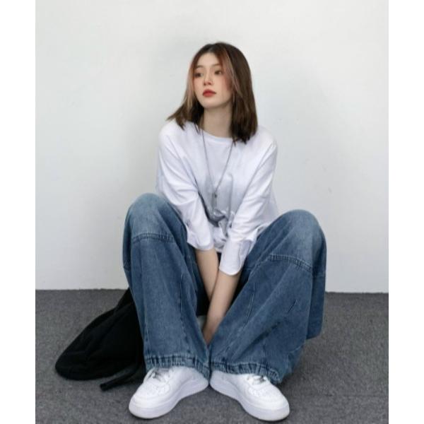 ワイドパンツ カーゴパンツ デニムカーゴパンツ ユニセックス レディース メンズ